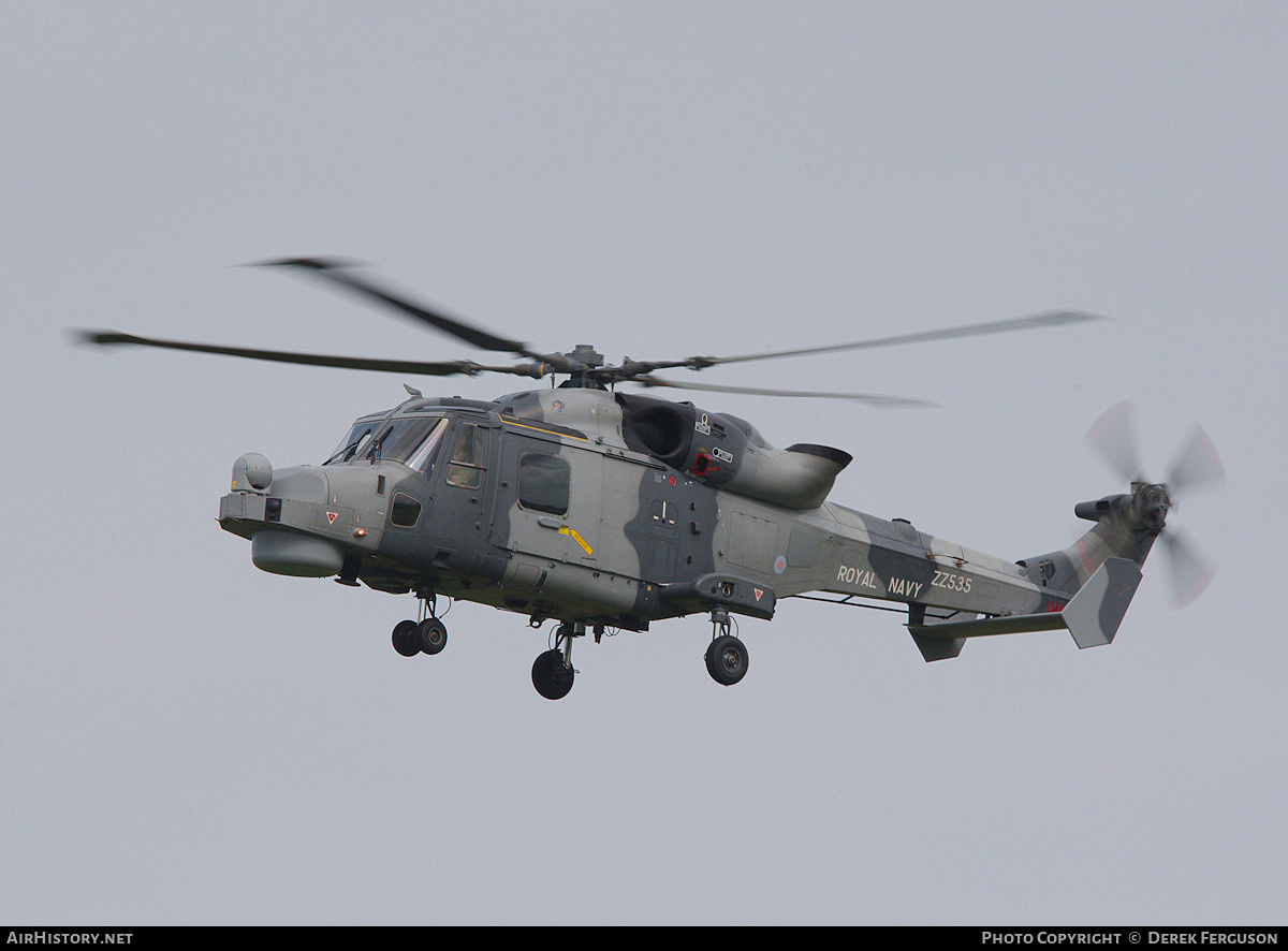 Aircraft Photo of ZZ535 | AgustaWestland AW-159 Wildcat HMA2 | UK - Navy | AirHistory.net #815652
