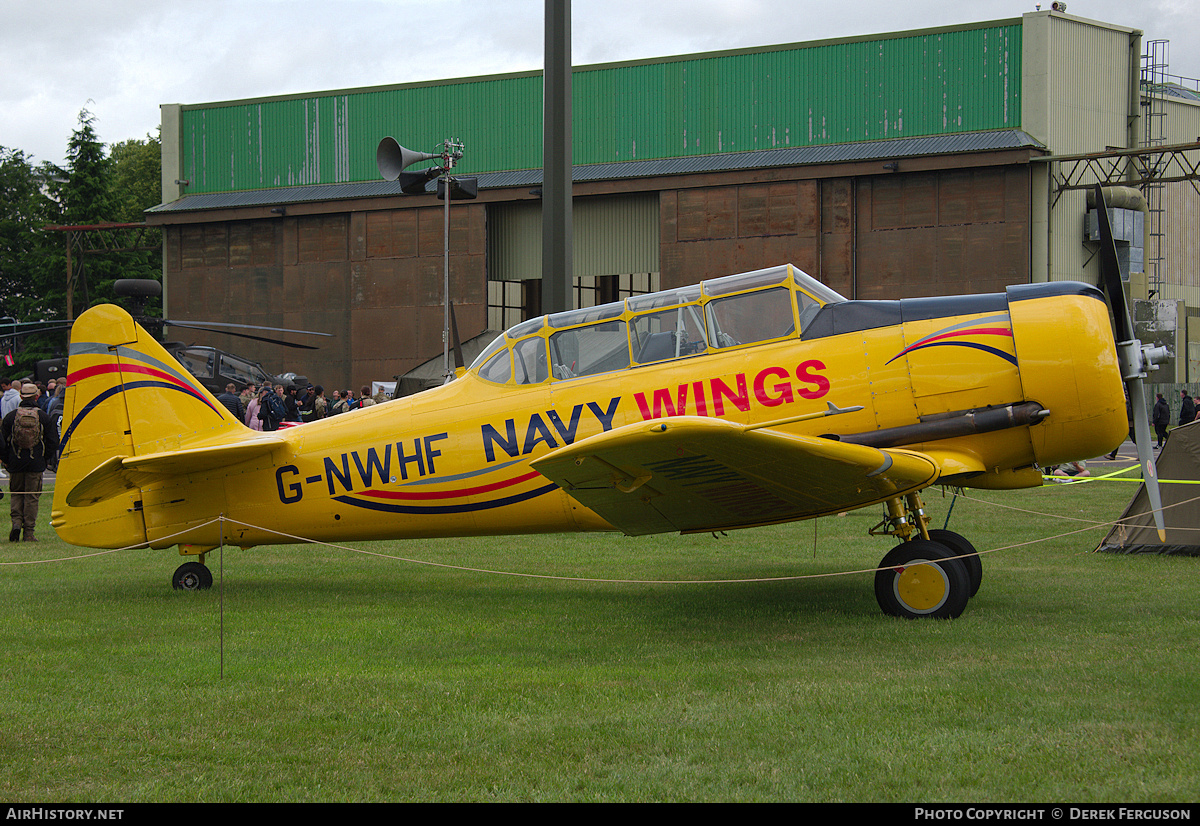 Aircraft Photo of G-NWHF | North American Harvard Mk4 | Navy Wings | AirHistory.net #815653