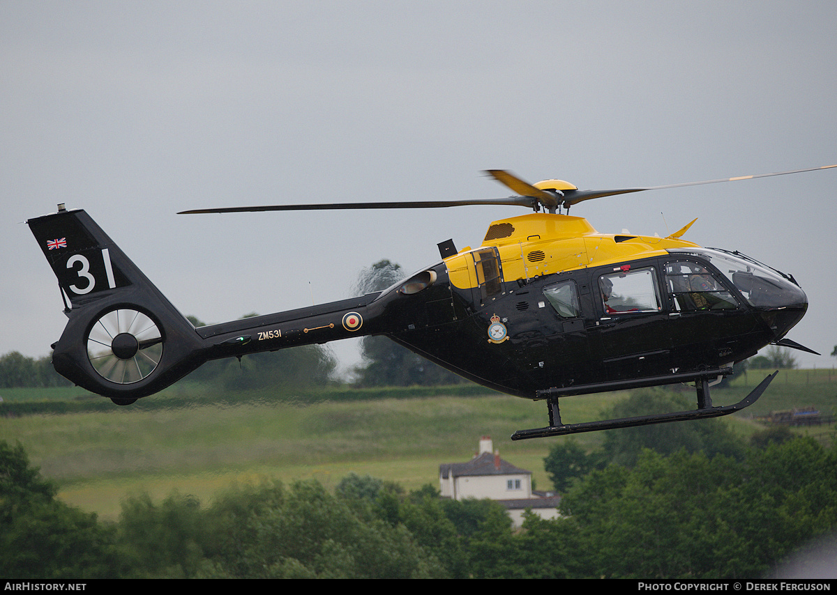Aircraft Photo of ZM531 | Airbus Helicopters H-135 Juno HT1 (EC-135T-3H) | UK - Air Force | AirHistory.net #815655