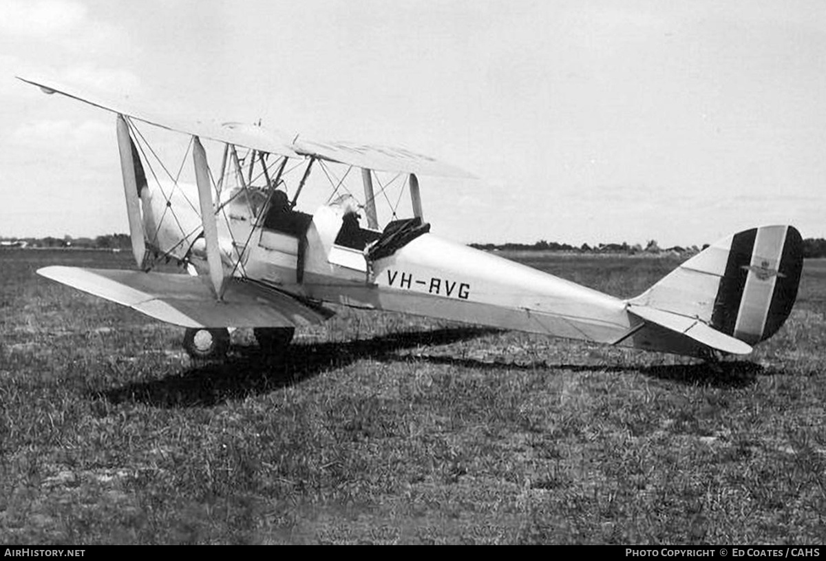 Aircraft Photo of VH-RVG | De Havilland D.H. 82A Tiger Moth | Royal Victorian Aero Club | AirHistory.net #815679