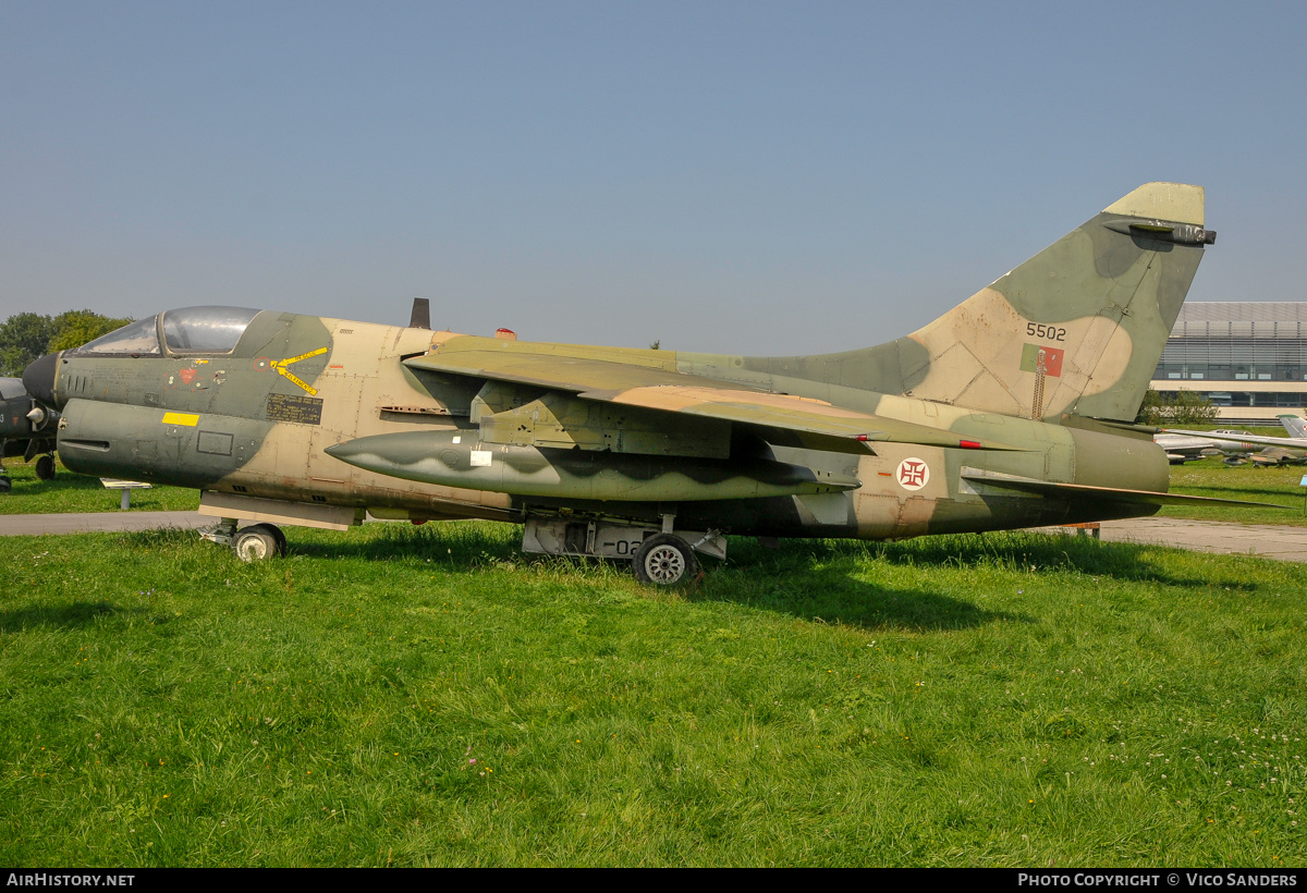Aircraft Photo of 5502 | LTV A-7P Corsair II | Portugal - Air Force | AirHistory.net #815681
