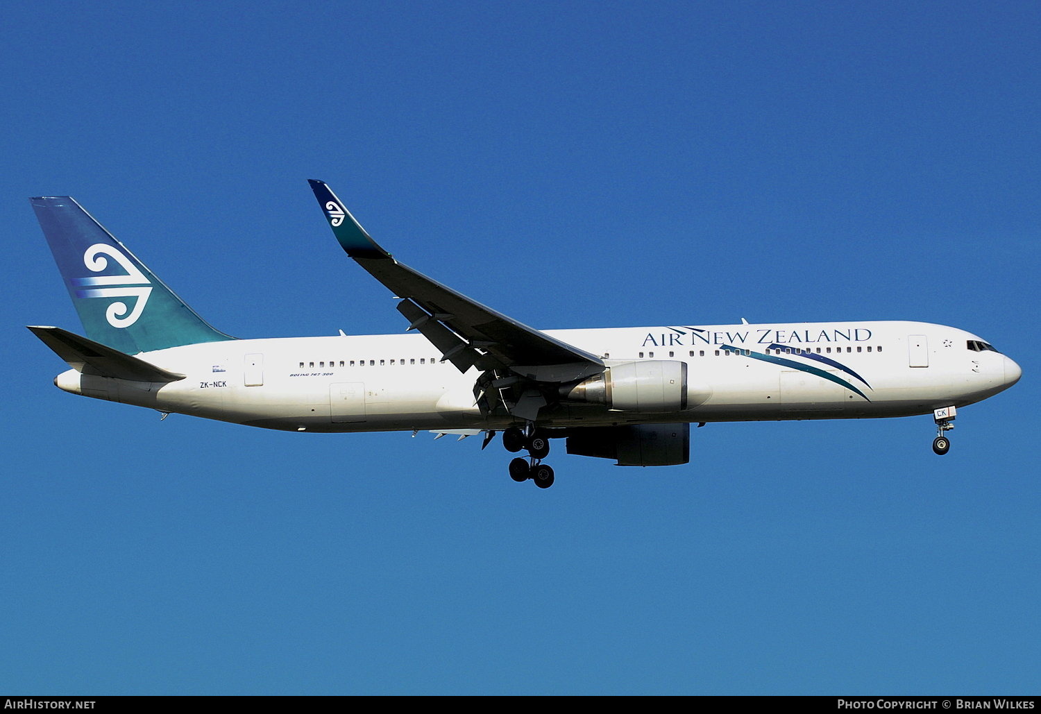 Aircraft Photo of ZK-NCK | Boeing 767-319/ER | Air New Zealand | AirHistory.net #815692