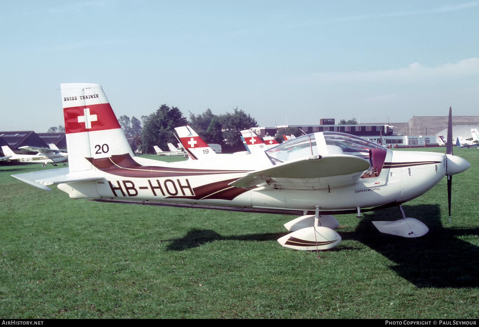 Aircraft Photo of HB-HOH | Dätwyler MD-3-160 Swiss Trainer | AirHistory.net #815693