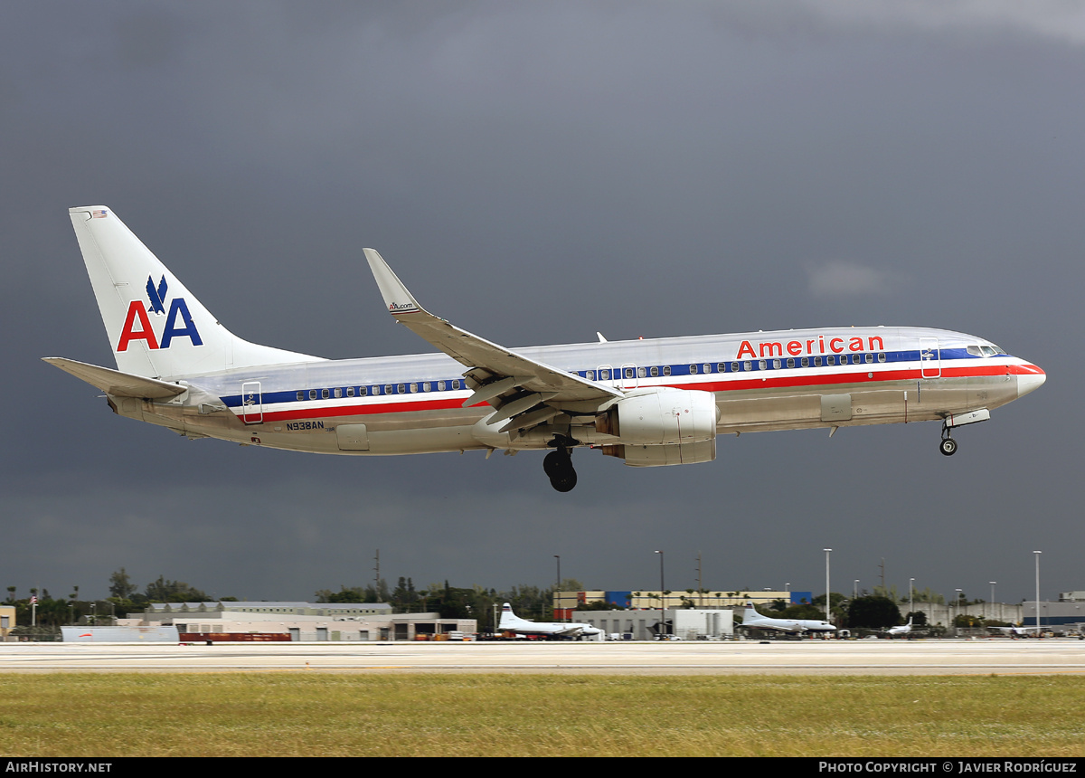 Aircraft Photo of N938AN | Boeing 737-823 | American Airlines | AirHistory.net #815712
