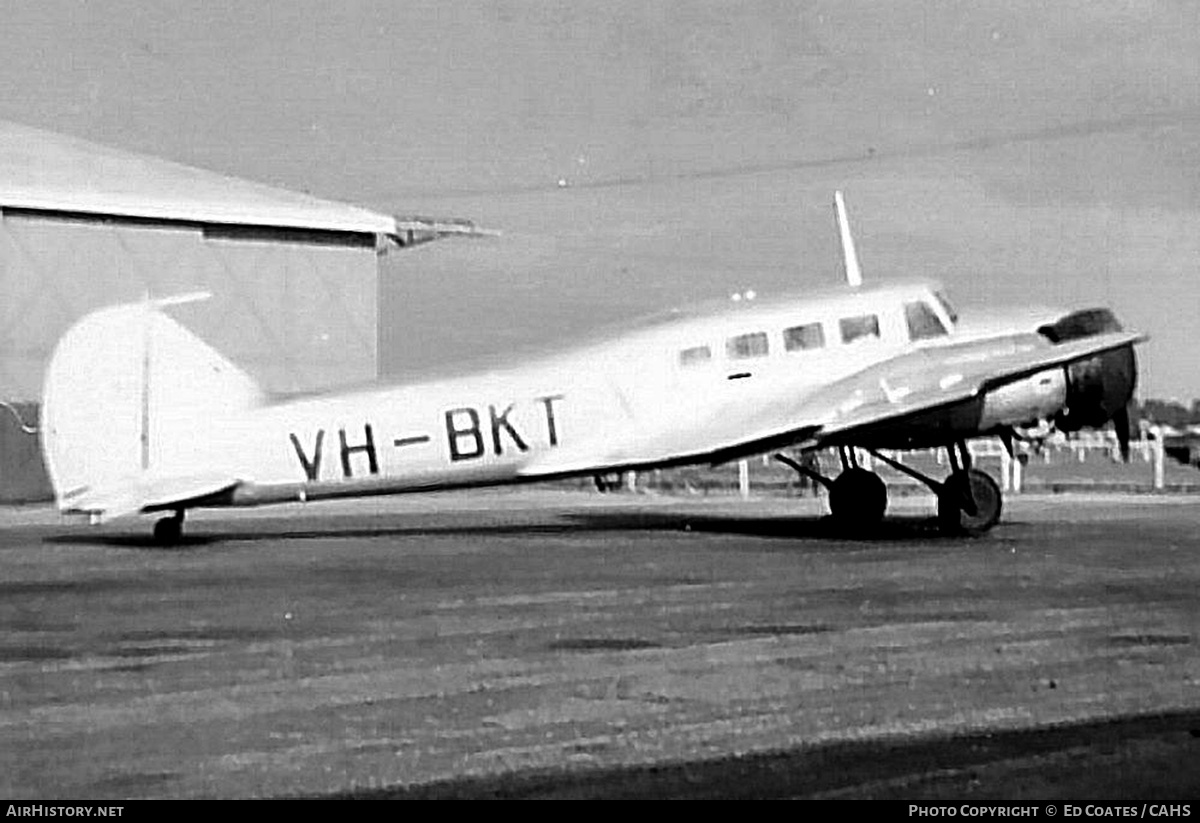 Aircraft Photo of VH-BKT | Avro 652A Anson I | AirHistory.net #815717