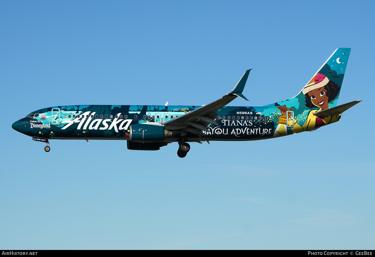 Aircraft Photo of N596AS | Boeing 737-890 | Alaska Airlines | AirHistory.net #815723