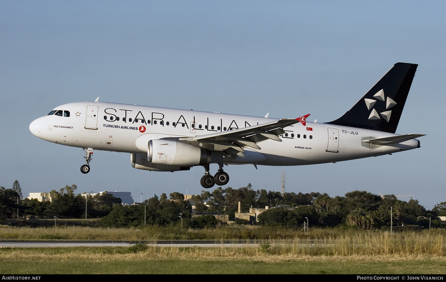 Aircraft Photo of TC-JLU | Airbus A319-132 | Turkish Airlines | AirHistory.net #815756