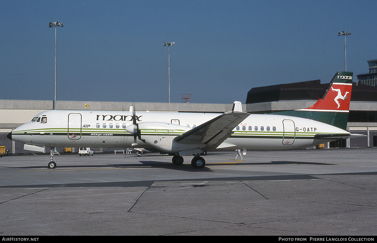 Aircraft Photo of G-OATP | British Aerospace ATP | Manx Airlines | AirHistory.net #815761