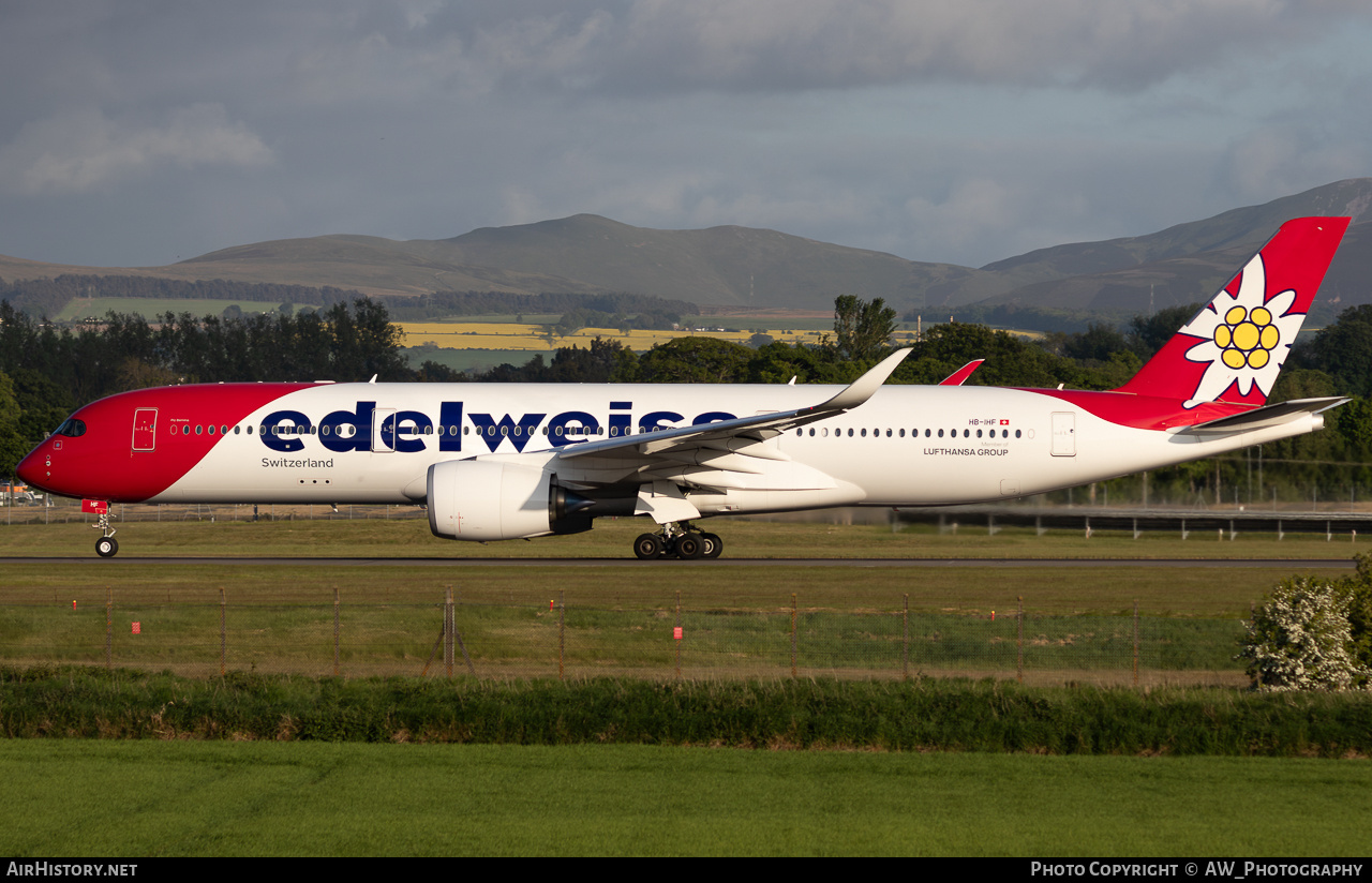 Aircraft Photo of HB-IHF | Airbus A350-941 | Edelweiss Air | AirHistory.net #815773