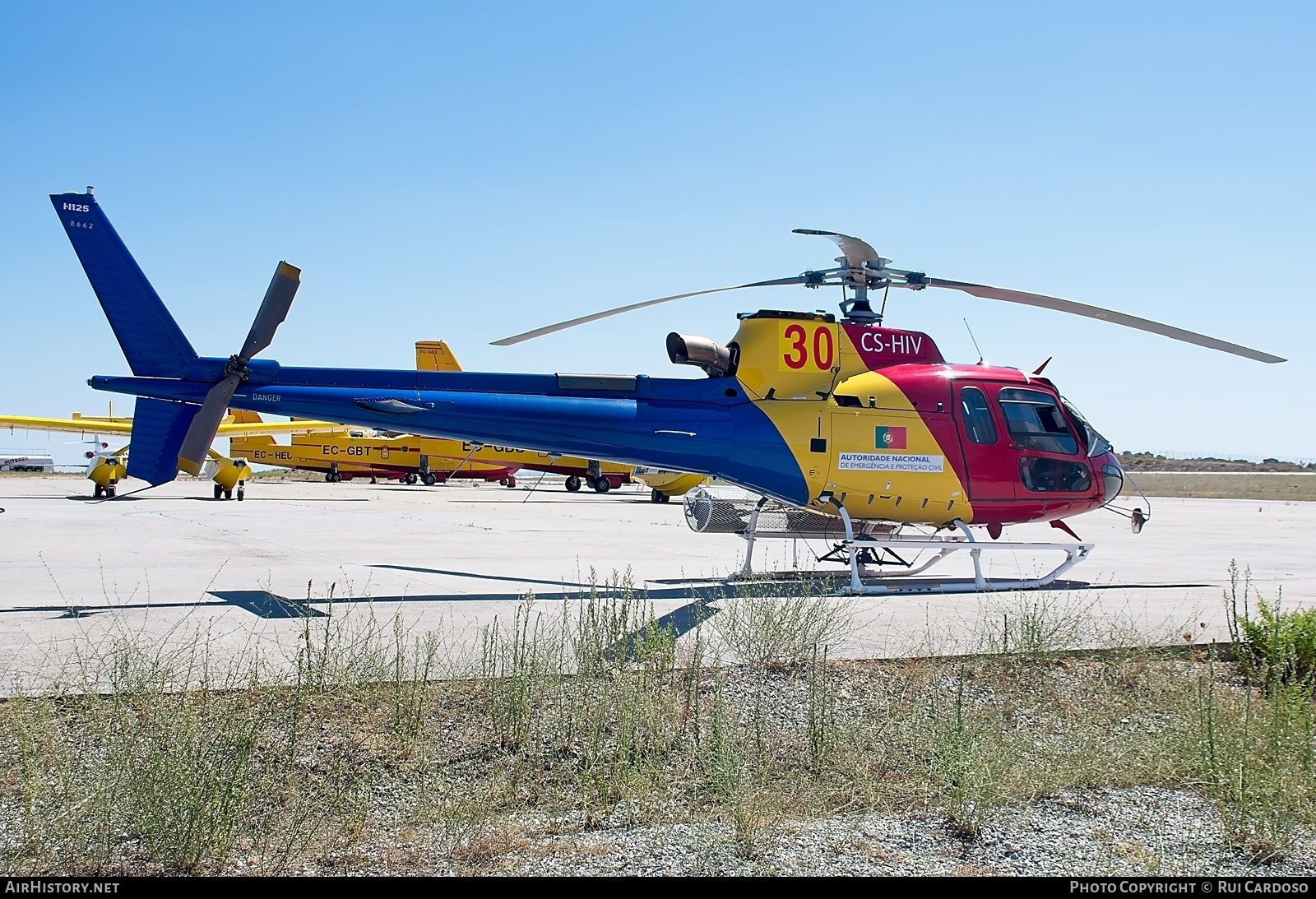 Aircraft Photo of CS-HIV | Airbus Helicopters H-125 | Autoridade Nacional de Emergência e Proteção Civil | AirHistory.net #815778