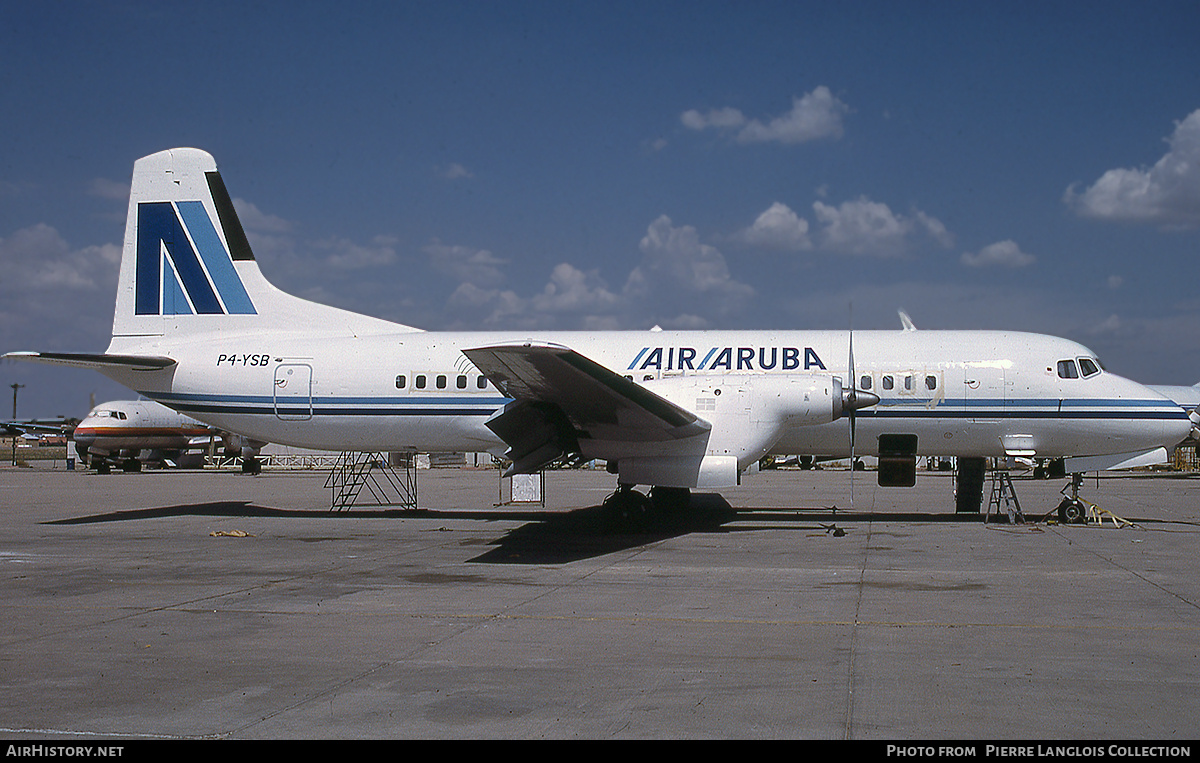 Aircraft Photo of P4-YSB | NAMC YS-11A-500 | Air Aruba | AirHistory.net #815802