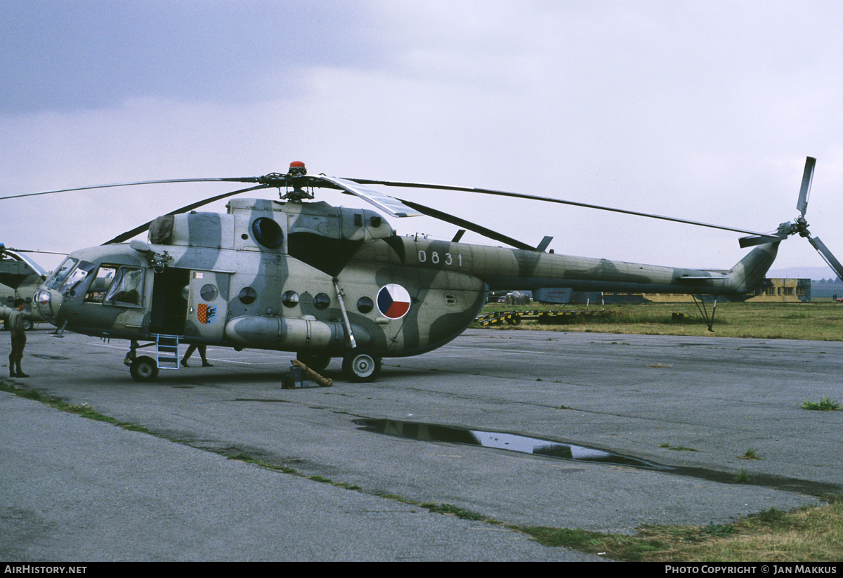 Aircraft Photo of 0831 | Mil Mi-17 | Czechoslovakia - Air Force | AirHistory.net #815811