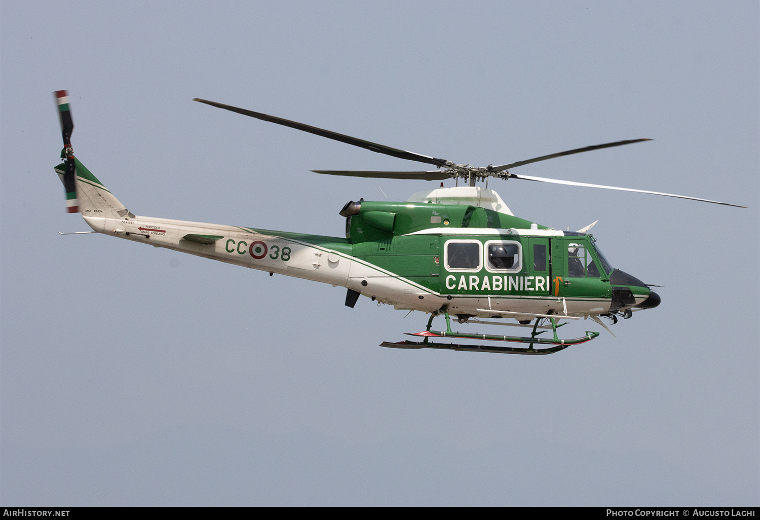 Aircraft Photo of MM81694 | Agusta AB-412EP | Italy - Carabinieri | AirHistory.net #815812
