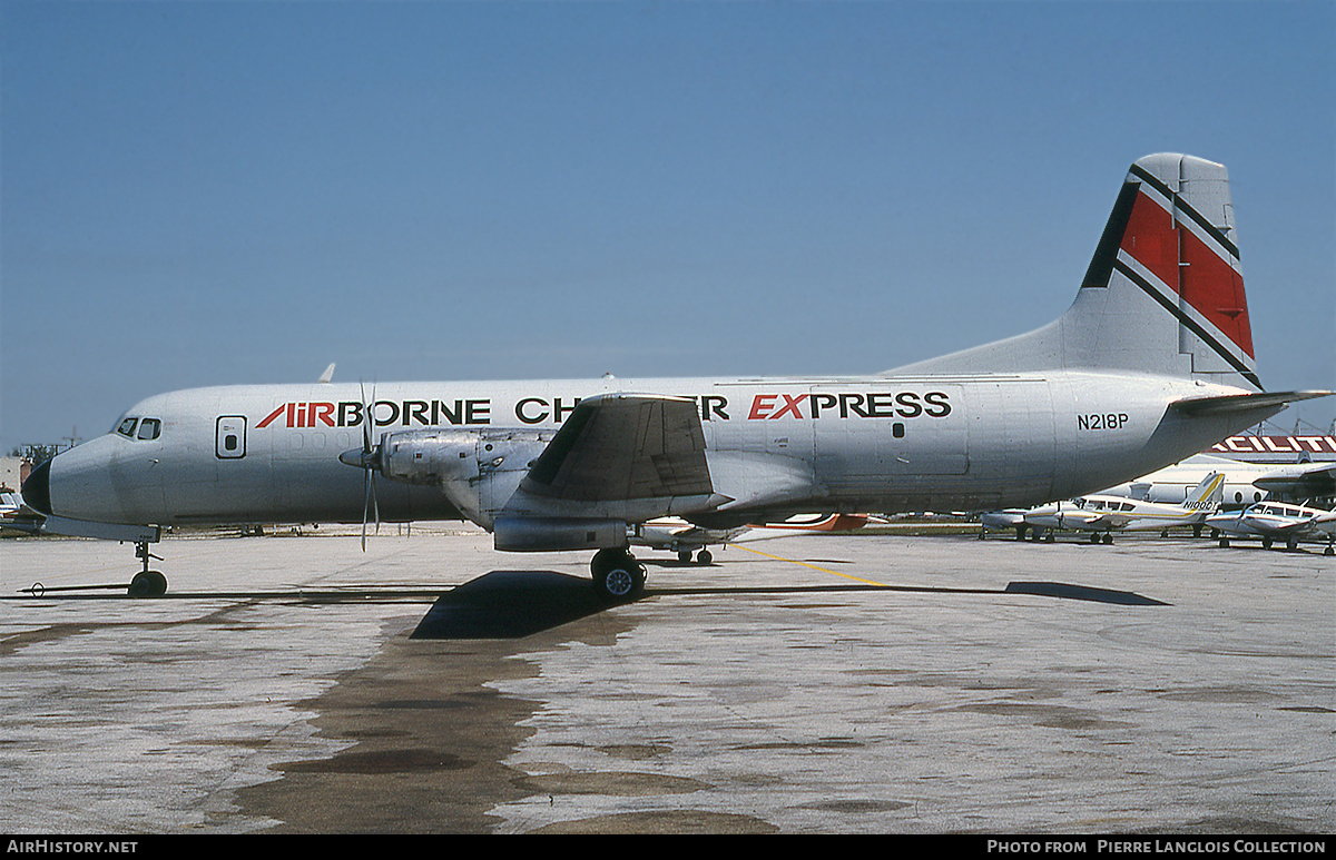 Aircraft Photo of N218P | NAMC YS-11A-500 | Airborne Charter Express | AirHistory.net #815828