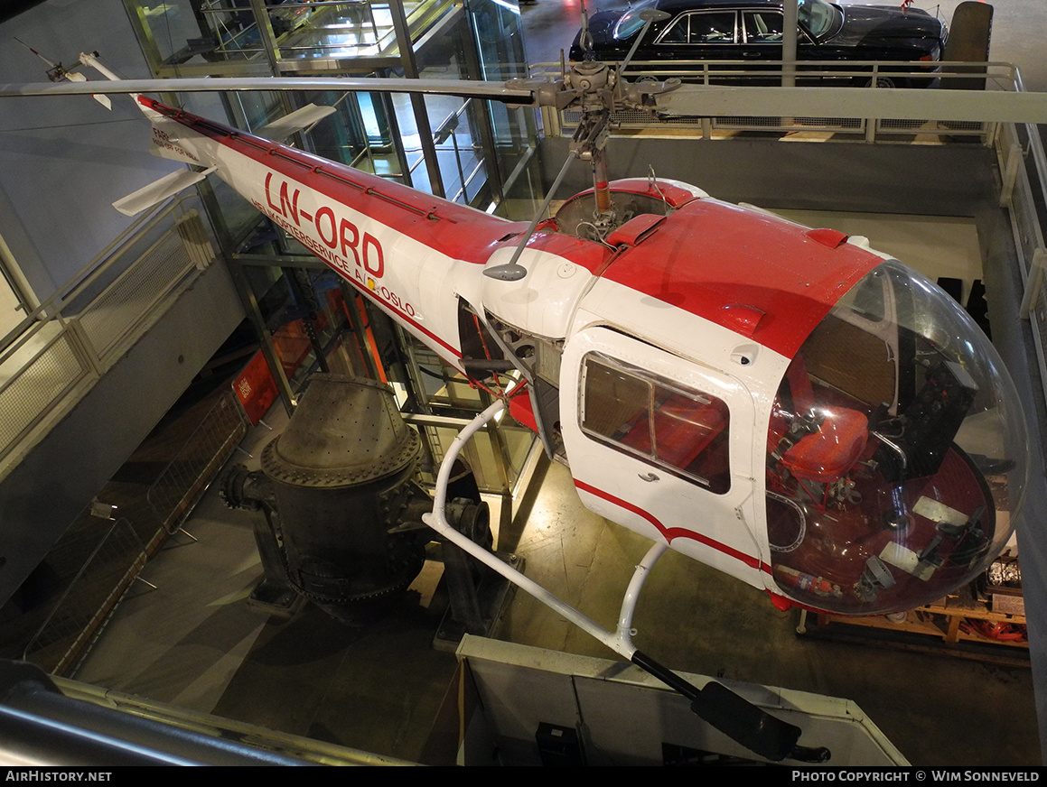 Aircraft Photo of LN-ORD | Bell 47J Ranger | Helikopter Service | AirHistory.net #815844