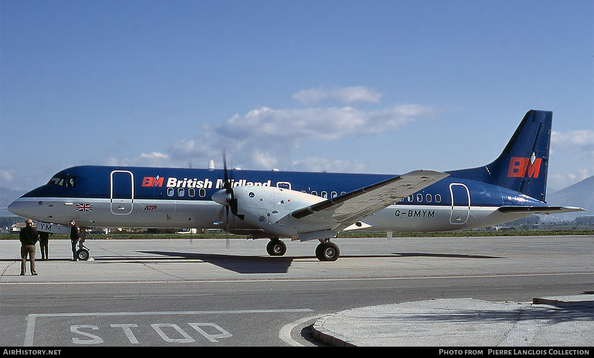Aircraft Photo of G-BMYM | British Aerospace ATP | British Midland Airways - BMA | AirHistory.net #815851