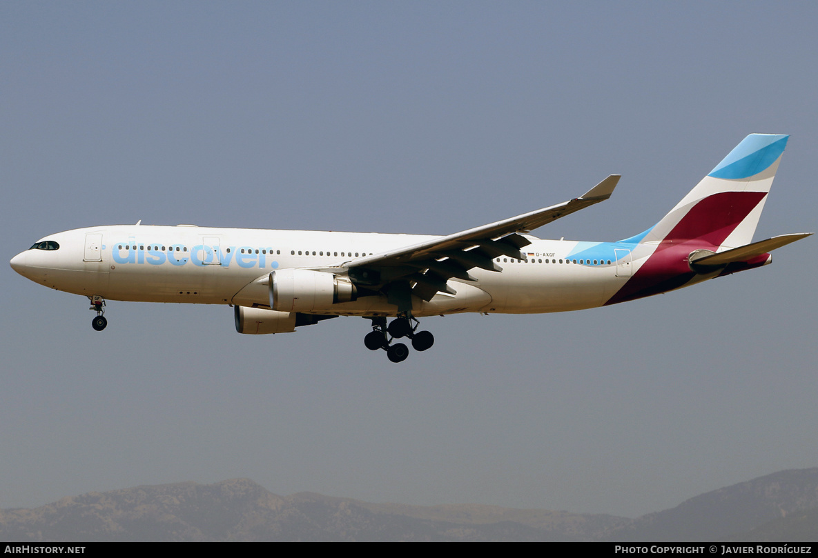 Aircraft Photo of D-AXGF | Airbus A330-202 | Discover Airlines | AirHistory.net #815858