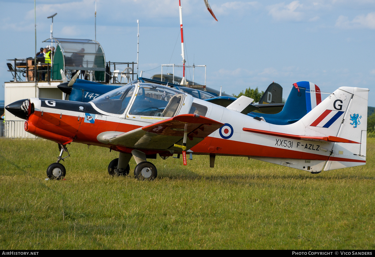 Aircraft Photo of F-AZLZ | Scottish Aviation Bulldog T1 | UK - Air Force | AirHistory.net #815864