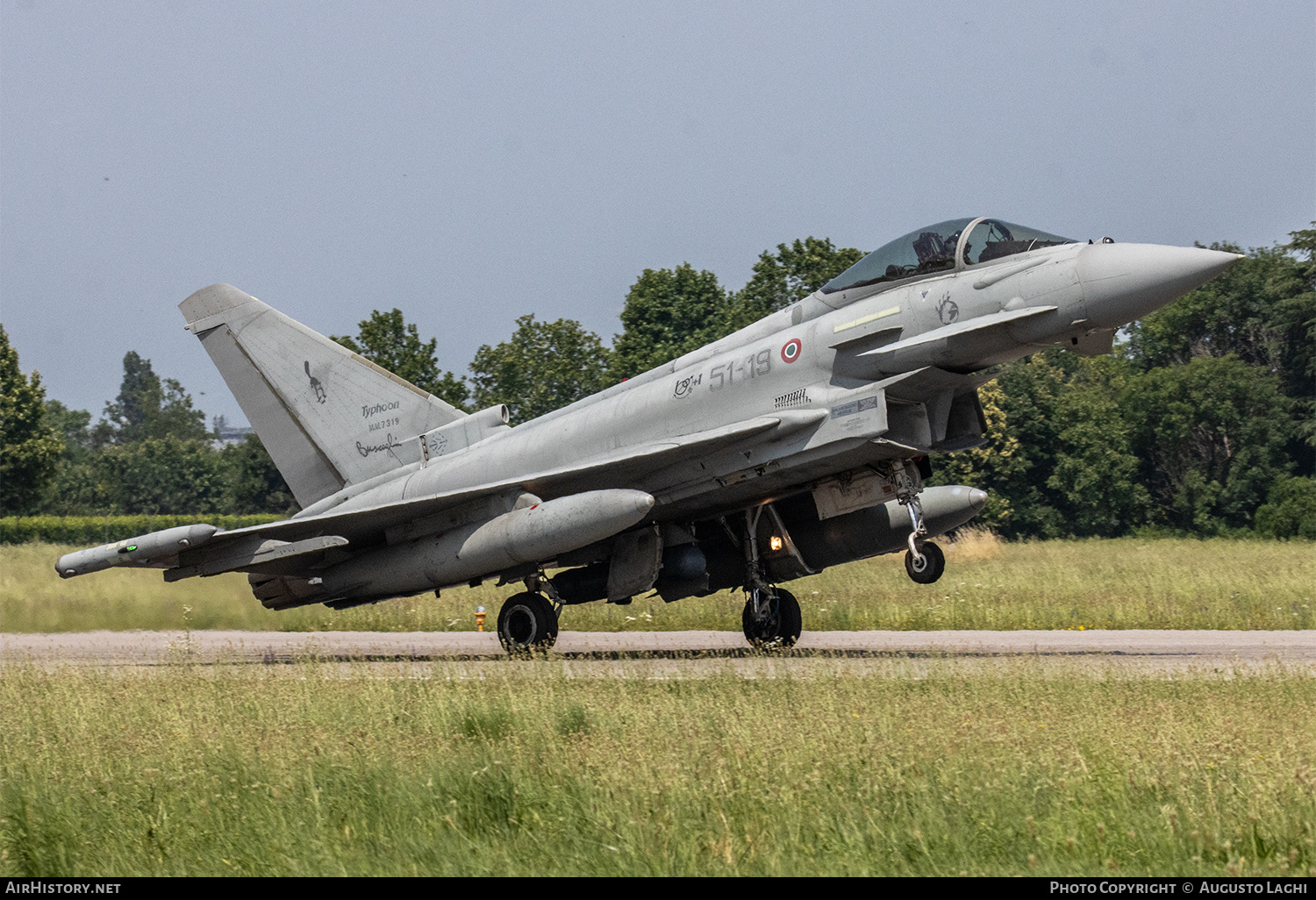 Aircraft Photo of MM7319 | Eurofighter F-2000A Typhoon | Italy - Air Force | AirHistory.net #815865