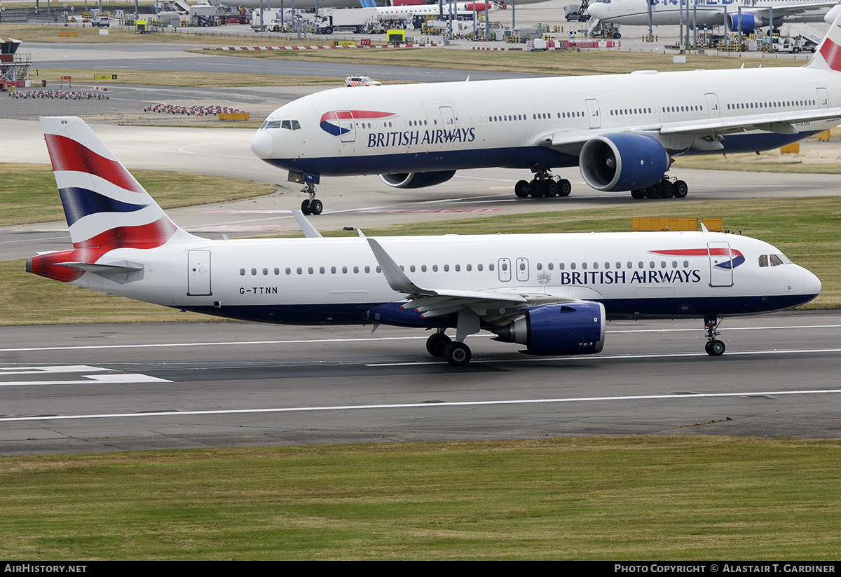 Aircraft Photo of G-TTNN | Airbus A320-251N | British Airways | AirHistory.net #815889