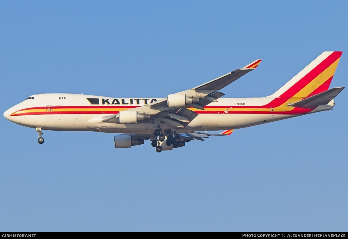 Aircraft Photo of N705CK | Boeing 747-4B5F/SCD | Kalitta Air | AirHistory.net #815895