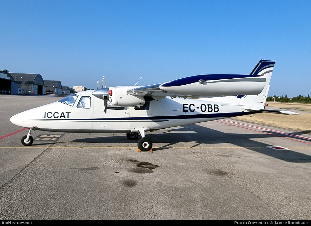 Aircraft Photo of EC-OBB | Vulcanair P-68C | ICCAT - Comisión Internacional para la Conservación del Atún Atlántico | AirHistory.net #815896