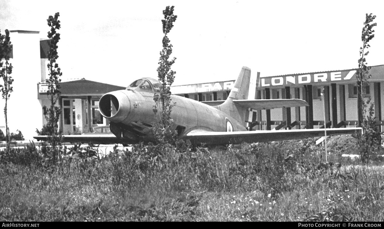 Aircraft Photo of 215 | Dassault MD-450 Ouragan | France - Air Force | AirHistory.net #815898