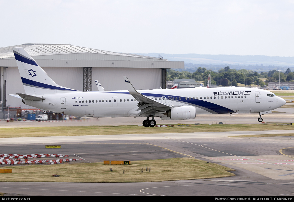 Aircraft Photo of 4X-EHA | Boeing 737-958/ER | El Al Israel Airlines | AirHistory.net #815901