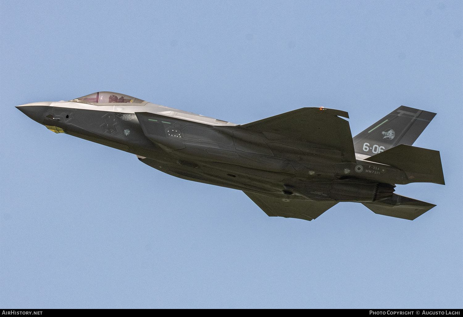 Aircraft Photo of MM7371 | Lockheed Martin F-35A Lightning II | Italy - Air Force | AirHistory.net #815902