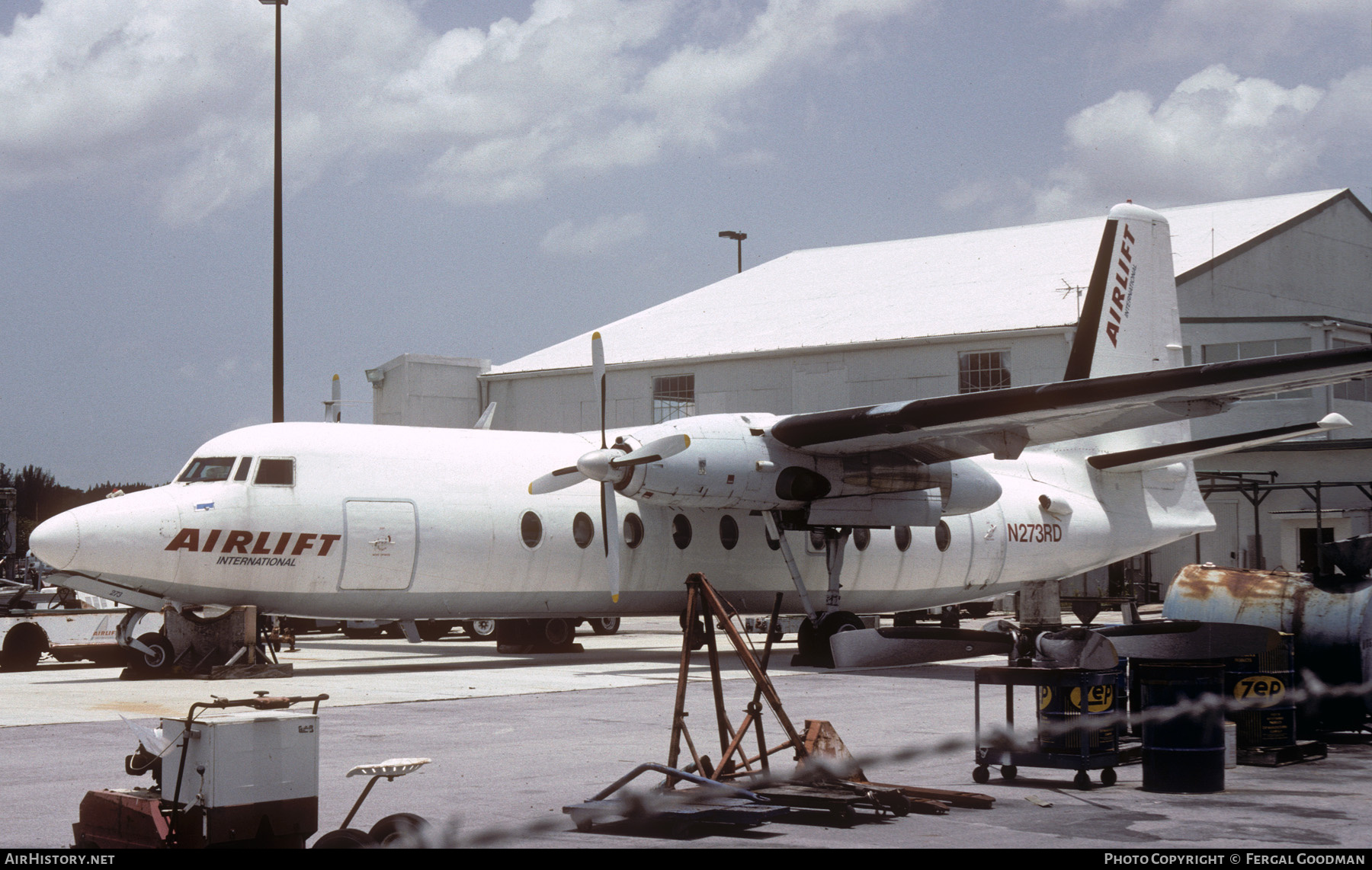 Aircraft Photo of N273RD | Fairchild F-27 | Airlift International | AirHistory.net #815903