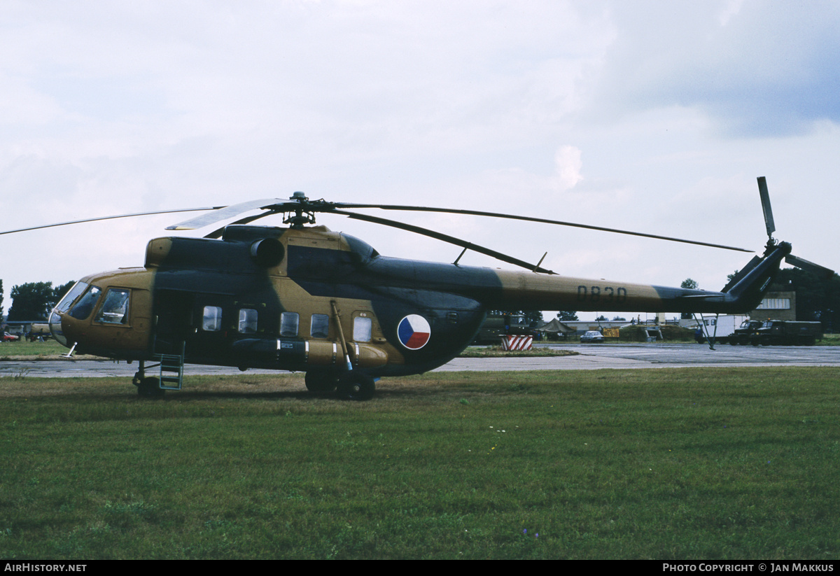 Aircraft Photo of 0830 | Mil Mi-8PS | Czechoslovakia - Air Force | AirHistory.net #815909