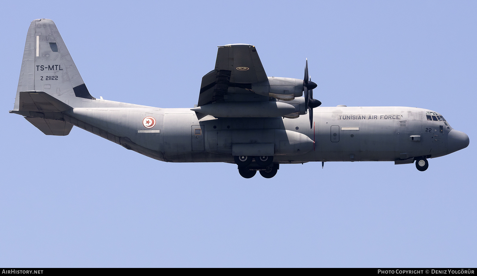 Aircraft Photo of Z21122 / TS-MTL | Lockheed Martin C-130J-30 Hercules | Tunisia - Air Force | AirHistory.net #815912