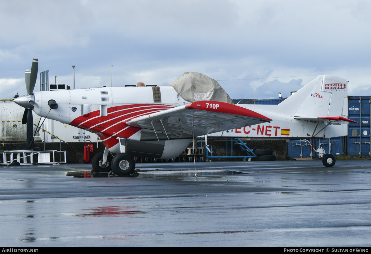 Aircraft Photo of EC-NET | Ayres S2R-T660 Turbo Thrush | PlySA - Planificación y Soluciones Aéreas | AirHistory.net #815914