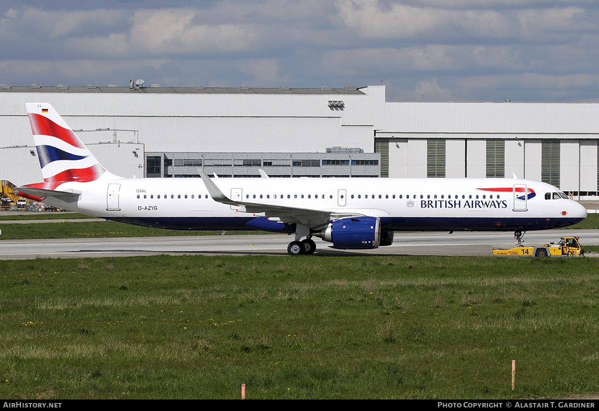 Aircraft Photo of D-AZYG / G-TNEG | Airbus A320-251NX | British Airways | AirHistory.net #815929