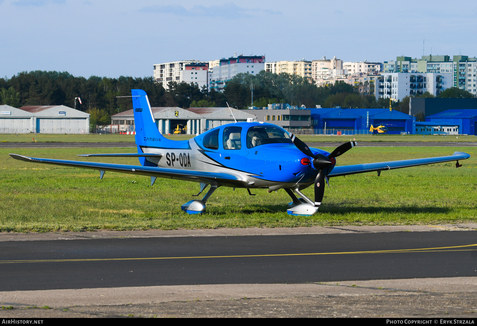Aircraft Photo of SP-ODA | Cirrus SR-22T G6-GTS Carbon | AirHistory.net #815930