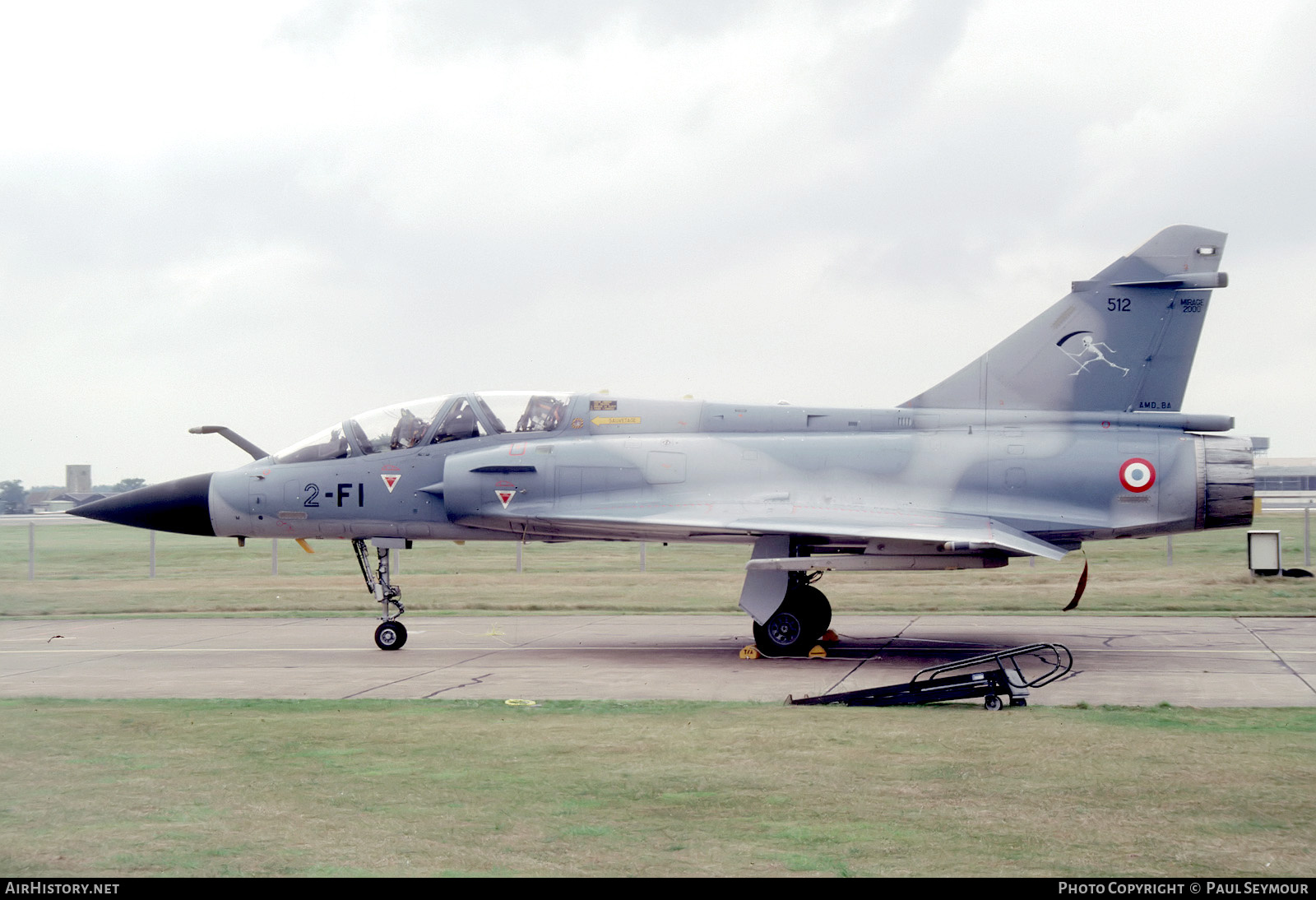 Aircraft Photo of 512 | Dassault Mirage 2000B | France - Air Force | AirHistory.net #815945