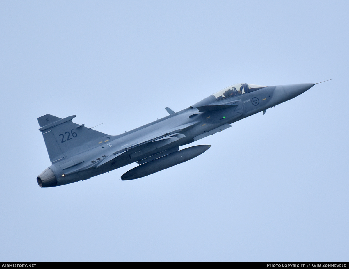 Aircraft Photo of 39226 | Saab JAS 39C Gripen | Sweden - Air Force | AirHistory.net #815975