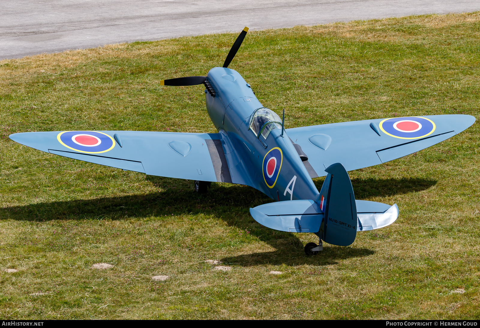 Aircraft Photo of F-PSPT | Jurca MJ-10 Spitfire Rougetet | UK - Air Force | AirHistory.net #816008