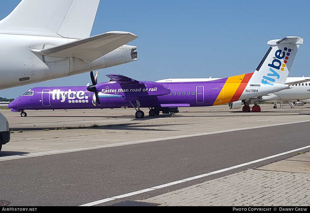 Aircraft Photo of N4118M | Bombardier DHC-8-402 Dash 8 | Flybe | AirHistory.net #816012