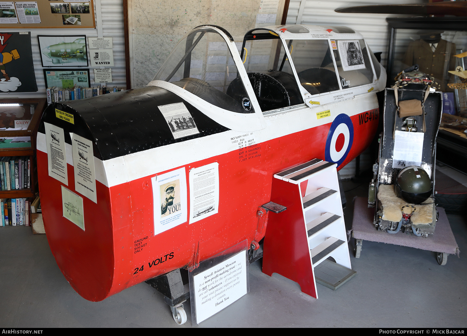 Aircraft Photo of WG419 | De Havilland Canada DHC-1 Chipmunk T10 | UK - Air Force | AirHistory.net #816030