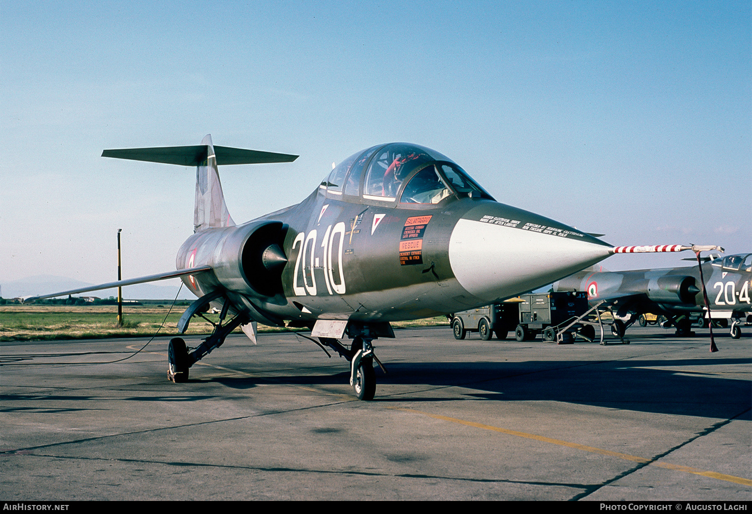 Aircraft Photo of MM54235 | Lockheed TF-104G Starfighter | Italy - Air Force | AirHistory.net #816034