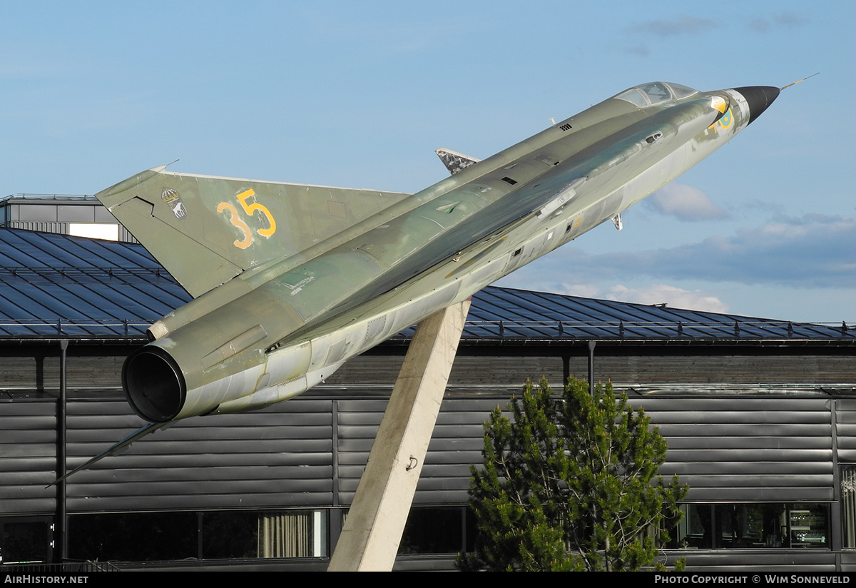 Aircraft Photo of 35388 | Saab J35D Draken | Sweden - Air Force | AirHistory.net #816035