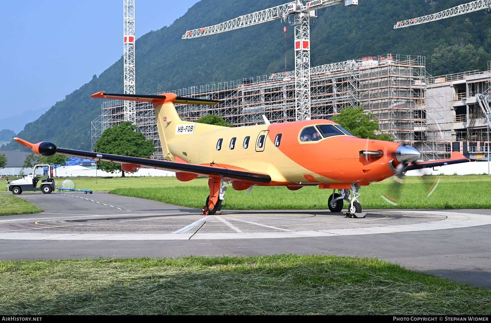 Aircraft Photo of HB-FQB | Pilatus PC-12G | AirHistory.net #816085