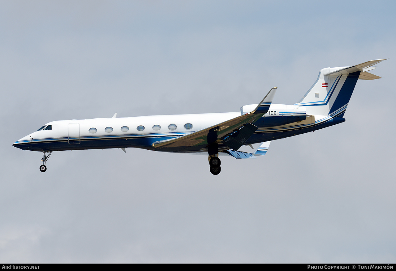 Aircraft Photo of OE-ICQ | Gulfstream Aerospace G-V-SP Gulfstream G550 | AirHistory.net #816087