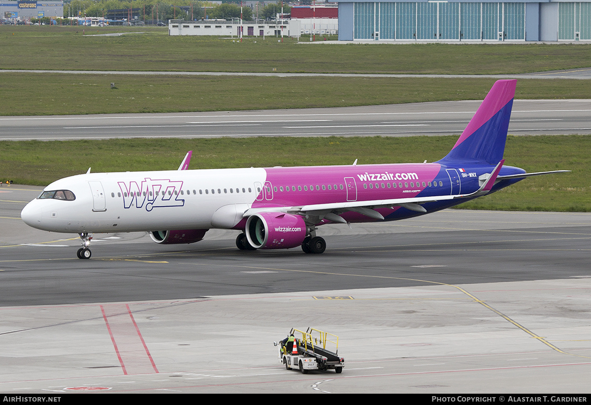 Aircraft Photo of 9H-WNX | Airbus A321-271NX | Wizz Air | AirHistory.net #816092