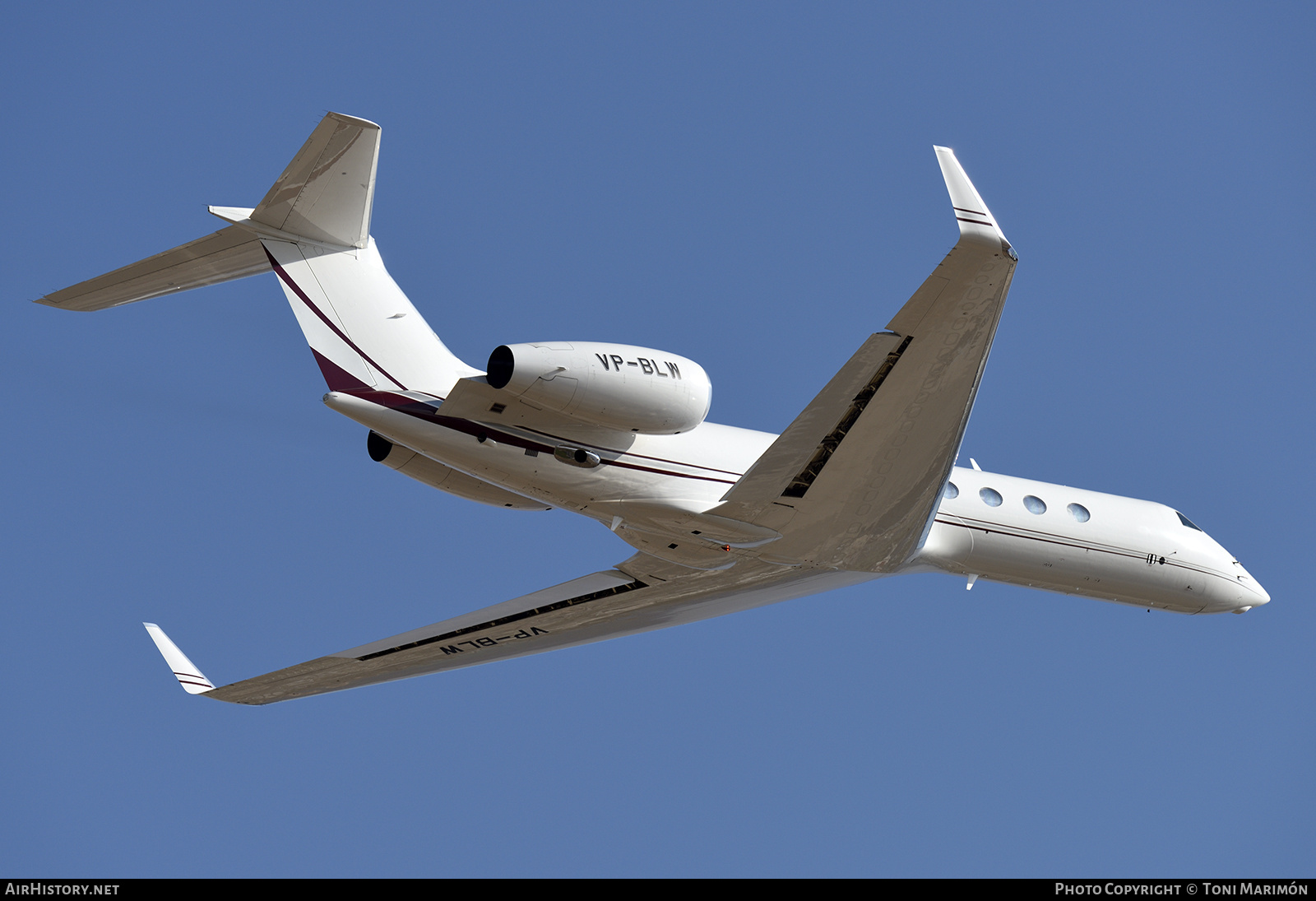 Aircraft Photo of VP-BLW | Gulfstream Aerospace G-V-SP Gulfstream G550 | AirHistory.net #816100