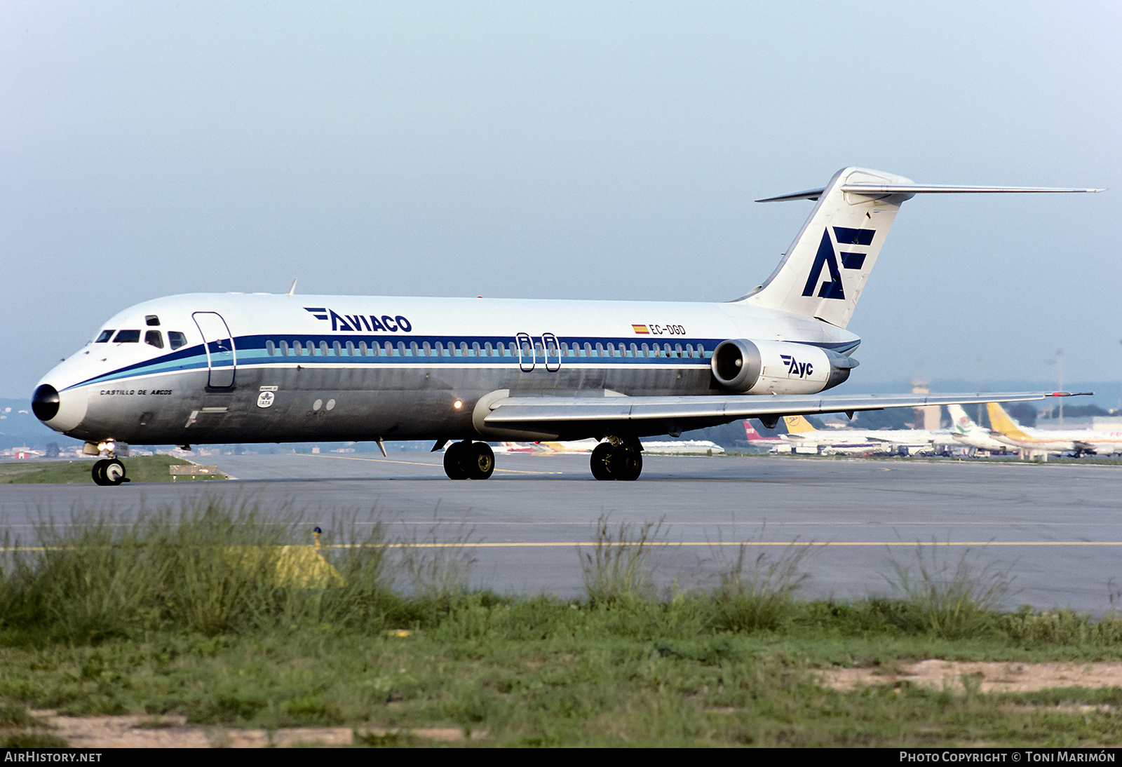 Aircraft Photo of EC-DGD | McDonnell Douglas DC-9-34 | Aviaco | AirHistory.net #816123