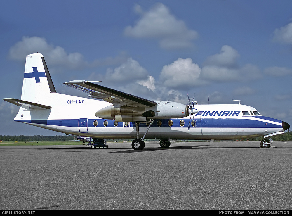 Aircraft Photo of OH-LKC | Fokker F27-200 Friendship | Finnair | AirHistory.net #816143