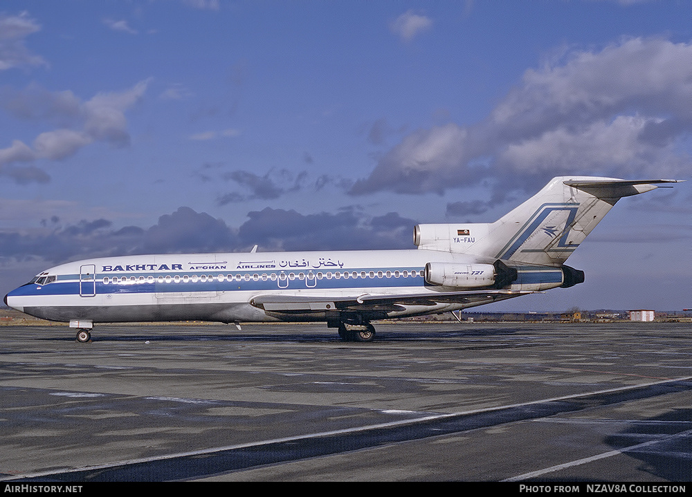 Aircraft Photo of YA-FAU | Boeing 727-113C | Bakhtar Afghan Airlines | AirHistory.net #816144
