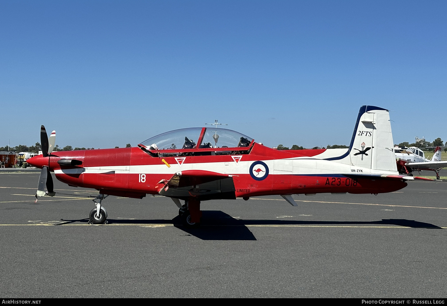 Aircraft Photo of VH-ZYK / A27-018 | Pilatus PC-9A | Australia - Air Force | AirHistory.net #816145